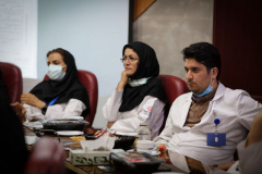 جلسه کمیته مورتالیتی در مرکز قلب و عروق شهید رجایی در  اول خردادماه ۱۴۰۲